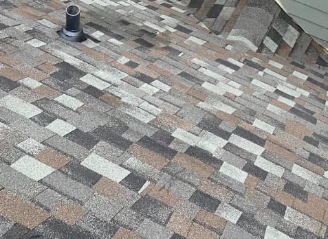 Image of gray shingles on a roof in Kennesaw