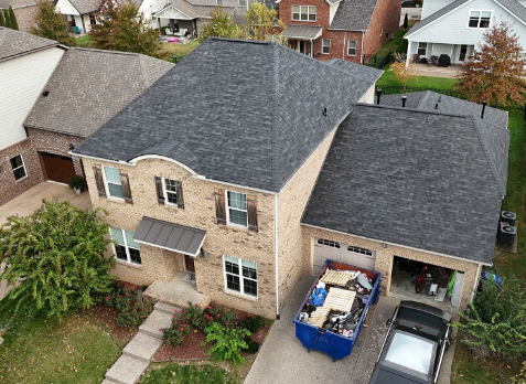 Photo of a home with new residential roof in Clarksville