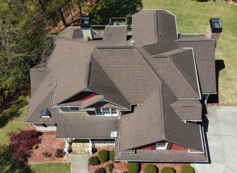 Image of a house with a new roof with a new roofing in Green Hill, Tennessee.