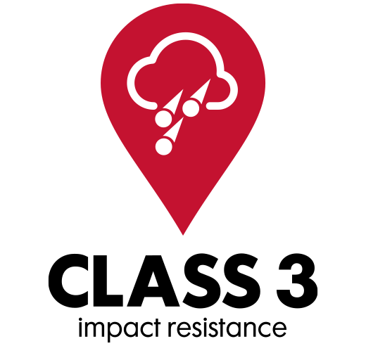 Class 3 shingle red icon