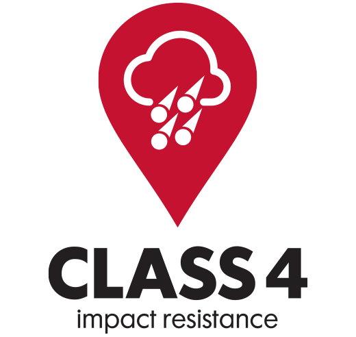 Class 4 shingle red icon